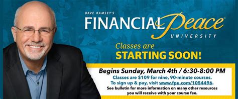 Church On The Rock North Dave Ramseys Financial Peace University