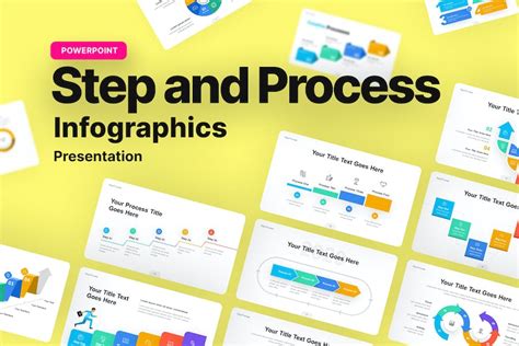 Step And Process Infographic Powerpoint Template Presentation Templates