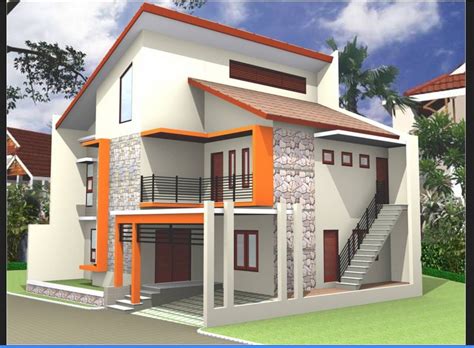 sample membangun rumah minimalis  biaya  juta