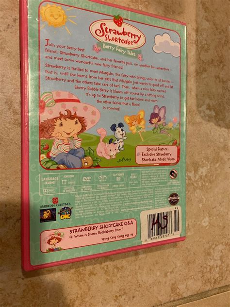 Strawberry Shortcake Berry Fairy Tales Dvd 2006 24543257073 Ebay