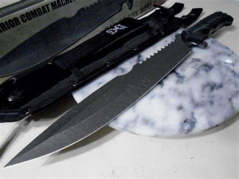 M48 Ops Combat Machete Gen Ii Sword Bowie Knife Full Tang Fixed Blade