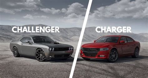Dodge Charger Vs Challenger Differences Explained Wpics