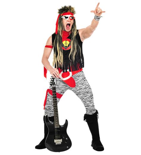 Adult Rock Star Costume Mens Fancy Dress Partyworld