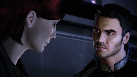 Mass Effect 3 Femshep Kaidan Romance Youtube