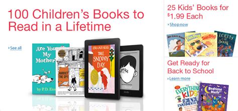 It's free once you meet the. 100 Children's Books to Read in a Lifetime