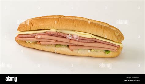 12 Foot Long Deli American Sub Sandwich Stock Photo Alamy