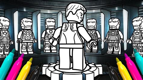 16 Iron Man Lego Coloring Page