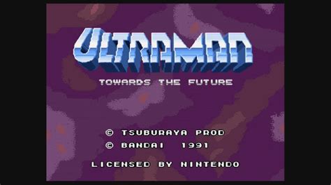 Ultraman Towards The Future Snes Youtube