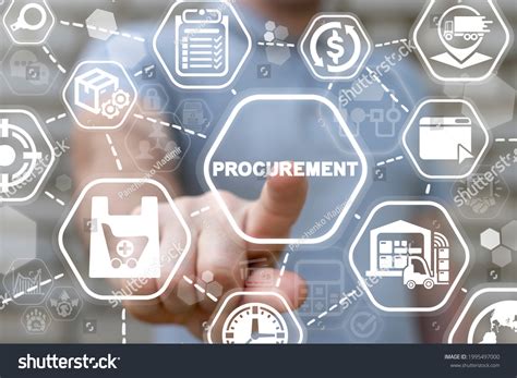 Concept Procurement Product Procurement Management Supply Stock Photo