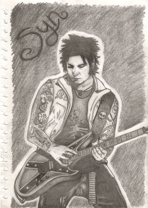 Synyster Gates In Pencil By D3athbat On Deviantart