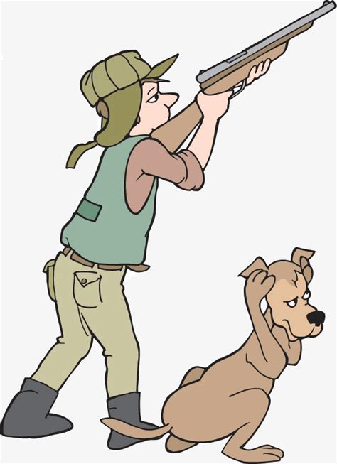 Hunting Clipart Cartoon Hunting Cartoon Transparent Free For Download