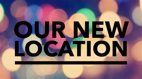 Officially Announcing Our New Location Threshold Church