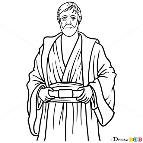 Angry birds star wars coloring pages. Obi Wan Kenobi Drawing at GetDrawings | Free download