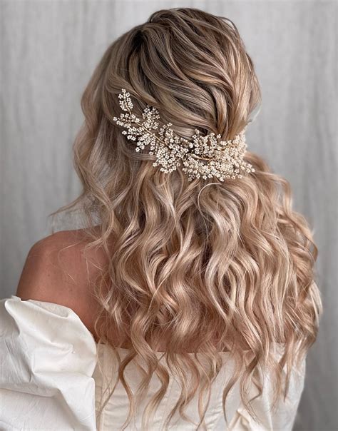 50 Romantic Wedding Hairstyles To Bring The Bride S Image To Perfection Hairstyle