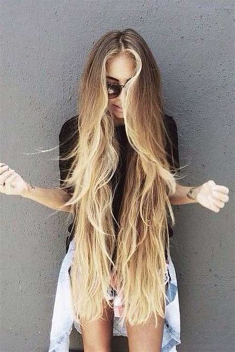 Long blonde hair in twisted style with low bun finish. 60+ Best Long Hair Styles | Hairstyles & Haircuts 2016 - 2017