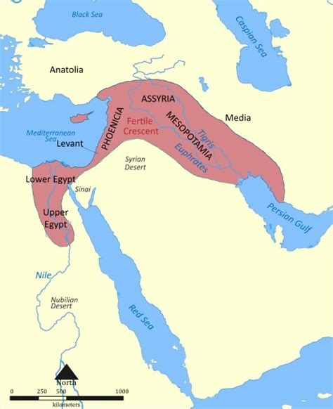 The Fertile Crescent In The 2nd Millennium Bc Ancient Mesopotamia