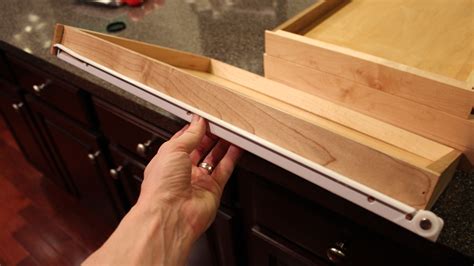 How To Install Kitchen Cabinet Drawer Slides Our Home From Scratch