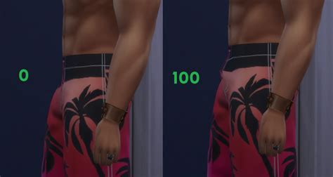 Mod The Sims Five New Sliders For The Sims Height Hand Neck