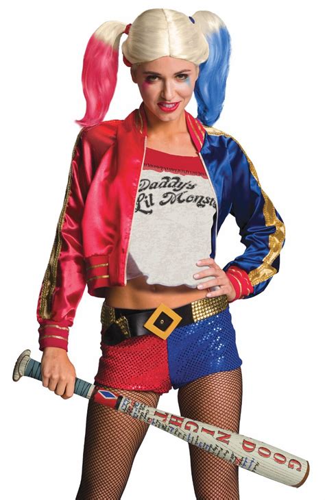 Disfraz Para Mujer Harley Quinn Escuadrón Suicida Suicide Sq 1650