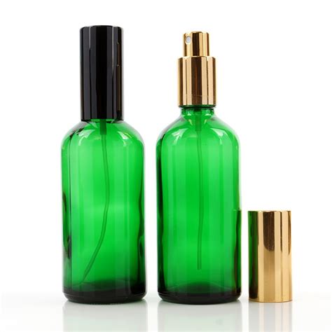 100ml Empty Green Glass Essential Oil Bottle Aromatherapy Bottle High