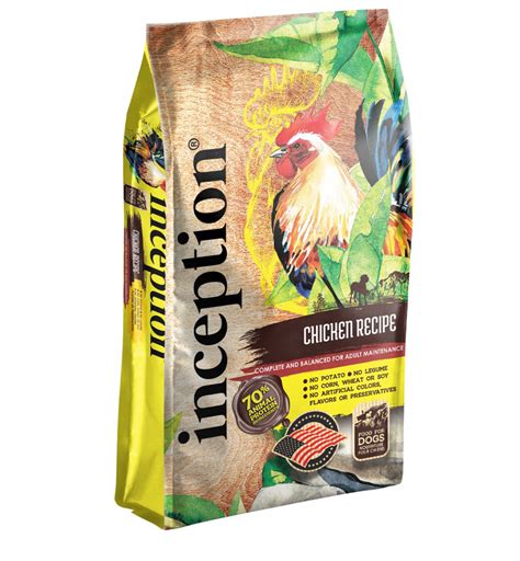 You can also follow us on facebook, twitter, pinterest and instagram for 24 hour freebie updates and more! INCEPTION DOG FOOD CHICKEN - Paws on Chicon
