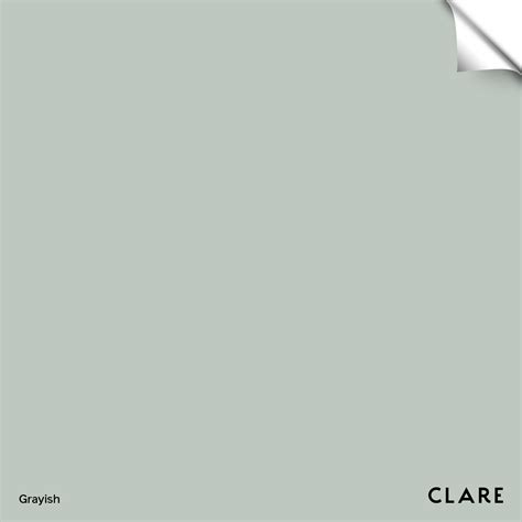 Grayish Light Gray With Green Paint Color Clare