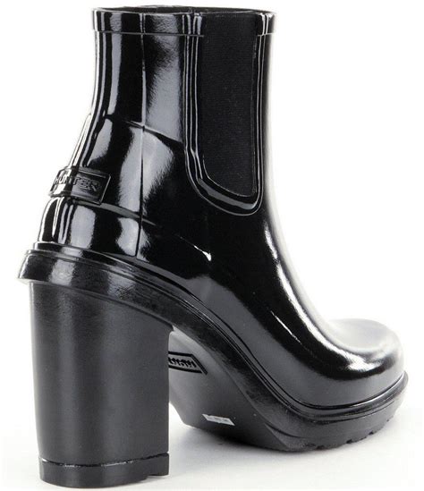 Hunter women's original refined chelsea boots. HUNTER Rubber Women ́s Original Refined High Heel Chelsea ...