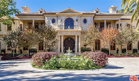 38 Million Mediterranean Style Home In Beverly Hills California