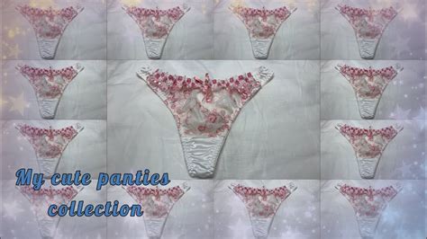 My Cute Panties Lingerie Collectionthong 68 Youtube