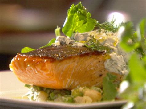 Salt And Pepper Salmon Recipe Tyler Florence Food Network