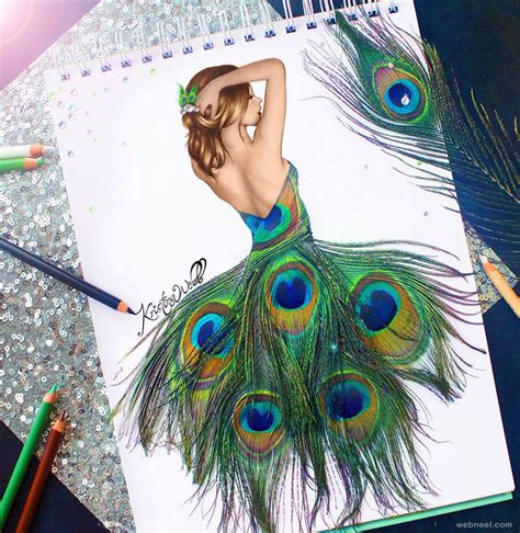 25 Beautiful Color Pencil Drawings And Creative Art Works By Kristina Webb
