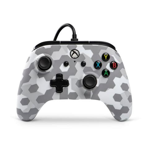 Powera Wired Controller For Xbox One Arctic Frost Camo