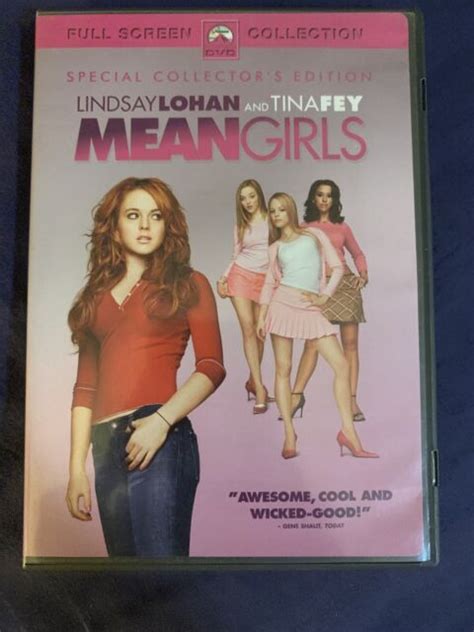 Mean Girls Dvd 2004 Full Screen Special Collectors Edition Ebay