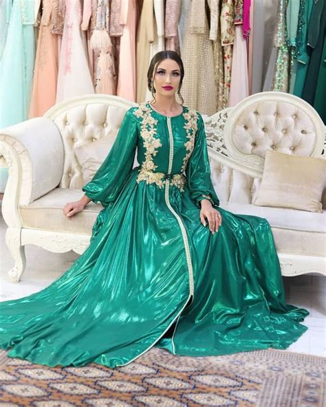 Caftan 2020 Haute Couture Marocaine à Paris Boutique En Ligne