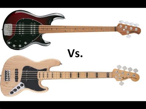 Fender American Deluxe Jazz Bass Vs Music Man Stingray Special HH