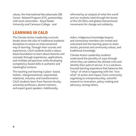 pearson college uwc cald program overview 2023 2024 page 4 5 created with