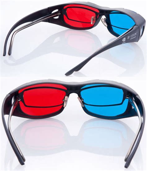 Buy Hrinkar Original New Model Anaglyph 3d Glasses Red And Cyan 3d Glass 10 Pcs Pack Online