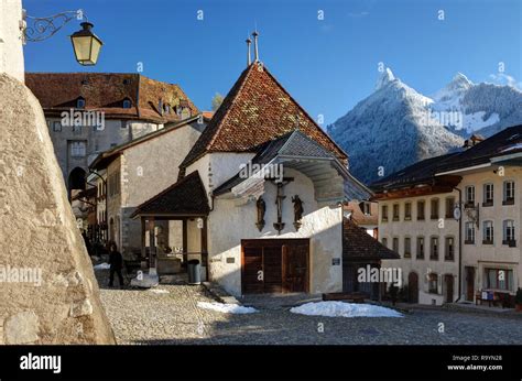 Broc Town Swiss Alps Hi Res Stock Photography And Images Alamy
