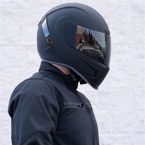 Icon Airform Rubatone Black Helmet Get Lowered Cycles