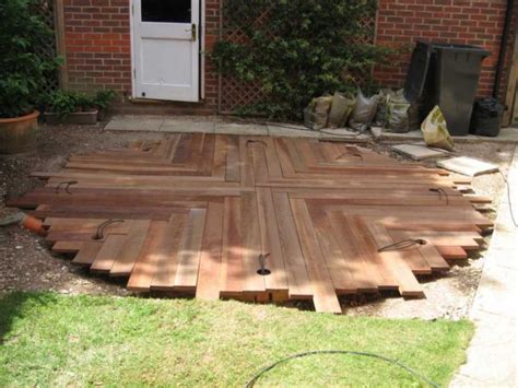 Our customers often ask about the production of our footwear, primarily wondering why we chose to make our collection in china. Railway Sleepers | Circular patio, Patio stones, Garden floor