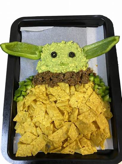 Yoda Mandalorian Nachos Themed Mando Rice