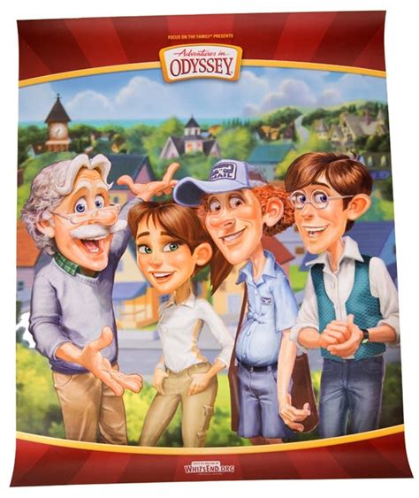 Adventures in Odyssey Fab 4 Poster - Store | Focus on the Family