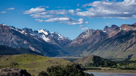 Images Argentina El Chalten Patagonia Nature Mountains 1366x768