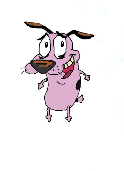 Courage The Cowardly Dog By Stevetheworm On Deviantart