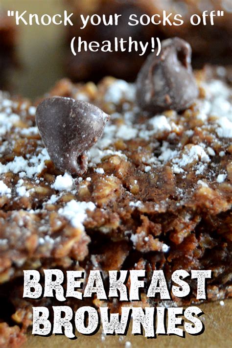 Heavenly And Healthy Breakfast Brownies Breakfast Brownies