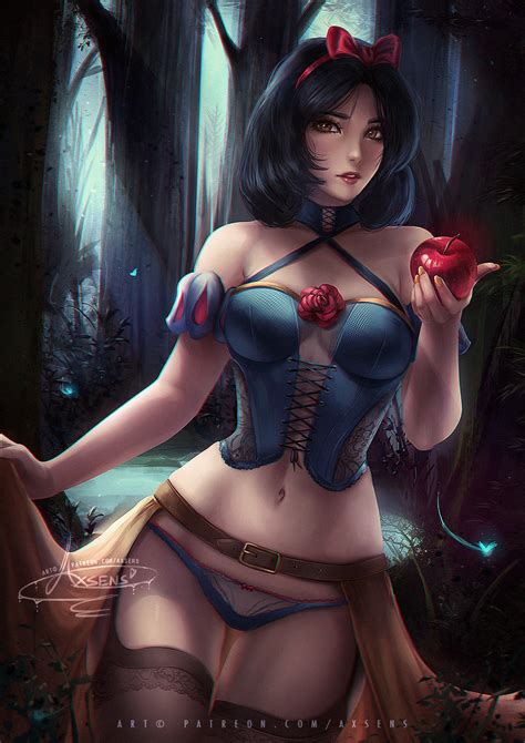Snow White Disney Character Snow White And The Seven Dwarfs Disney Image By Axsens