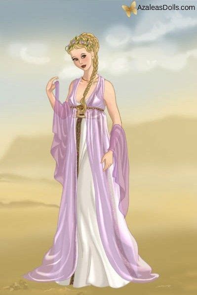 Princess Lo ~ Roman Lady Style Aphrodite Goddess Costume Roman