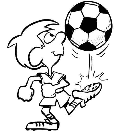 soccer boy coloring page - coloring.com