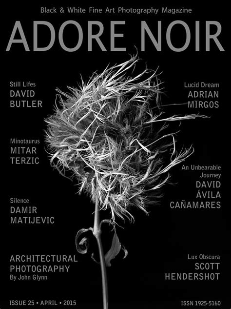 Adore Noir Black And White Fine Art Photography Magazine Adore Noir