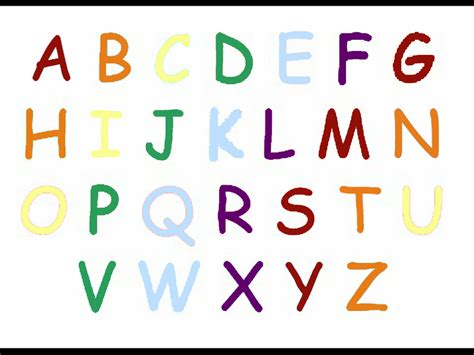 Writing The English Alphabet Tracing Abc For Kids